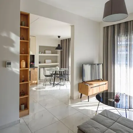 Apartment Twin Superior Suites-2nd Floor-balcony-250m Metro Station Thessaloniki